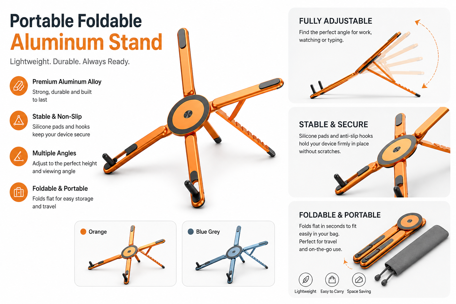 Magnetic Multi-Device Stand