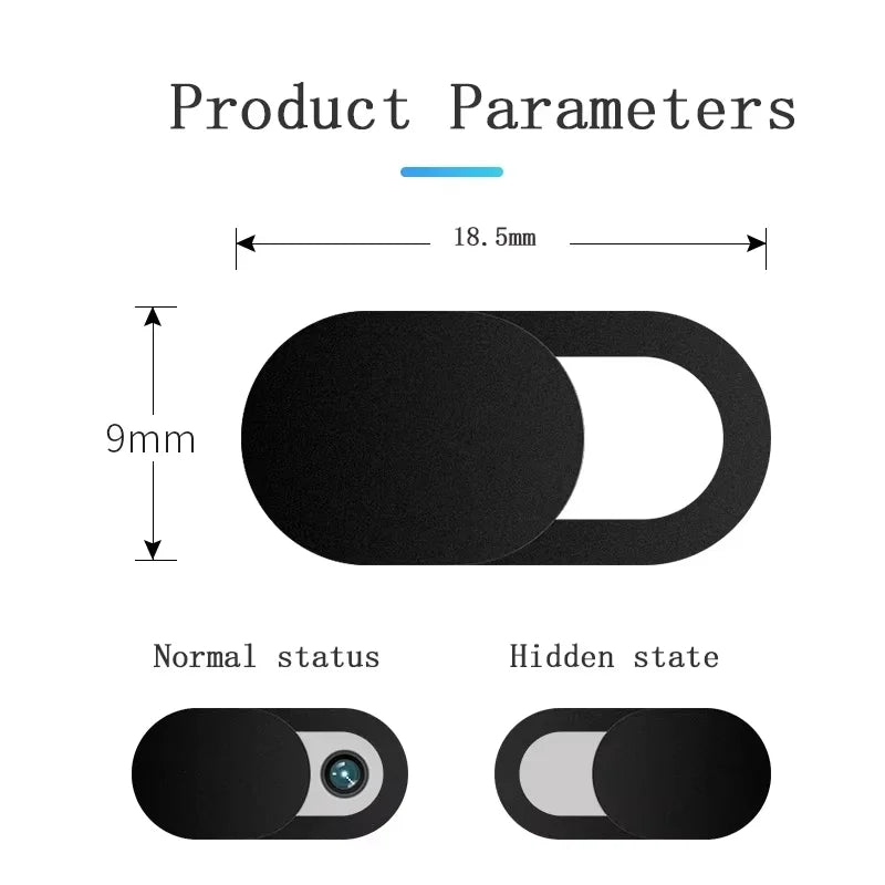 Ultra-Slim Sliding Webcam Privacy Cover