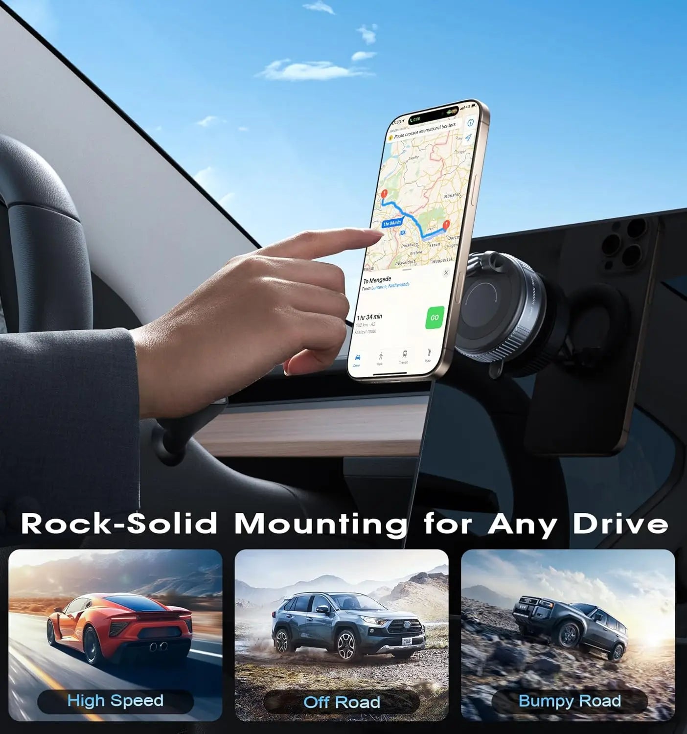 MagLock 360° Car Phone Mount