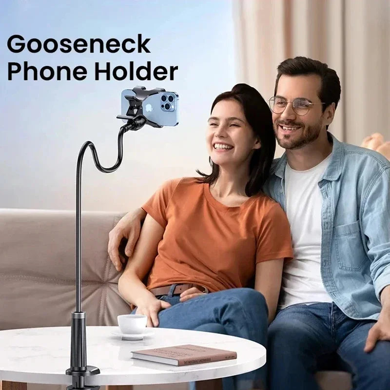 90cm Flexible Phone Holder Stand with 360° Adjustable Arm