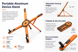 Magnetic Multi-Device Stand