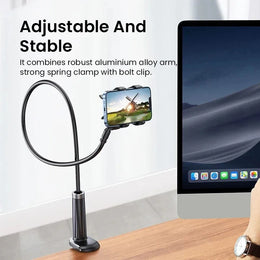 90cm Flexible Phone Holder Stand with 360° Adjustable Arm