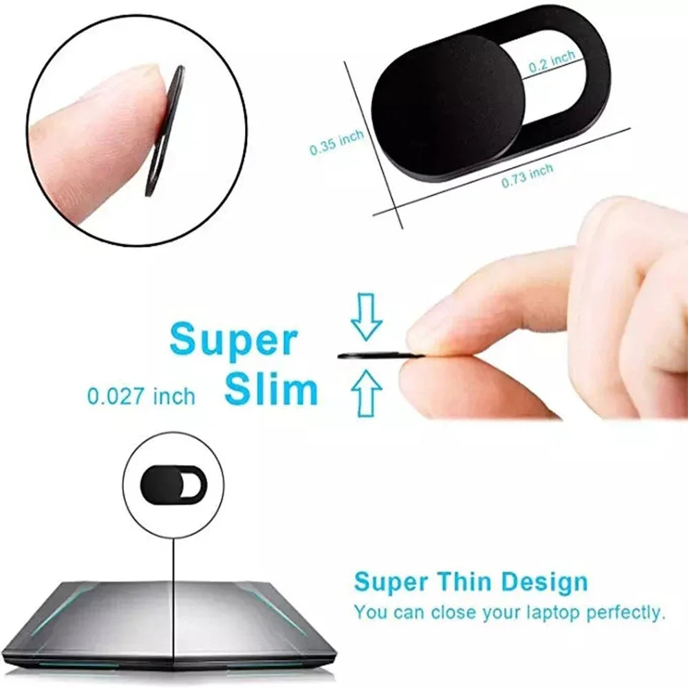 Ultra-Slim Sliding Webcam Privacy Cover