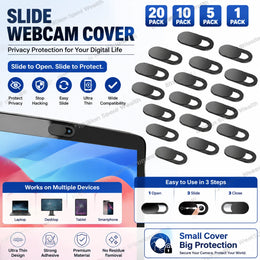 Ultra-Slim Sliding Webcam Privacy Cover