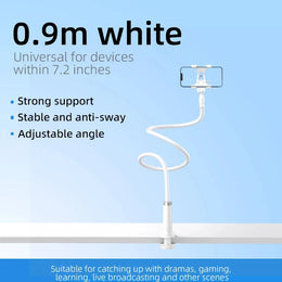 90cm Flexible Phone Holder Stand with 360° Adjustable Arm