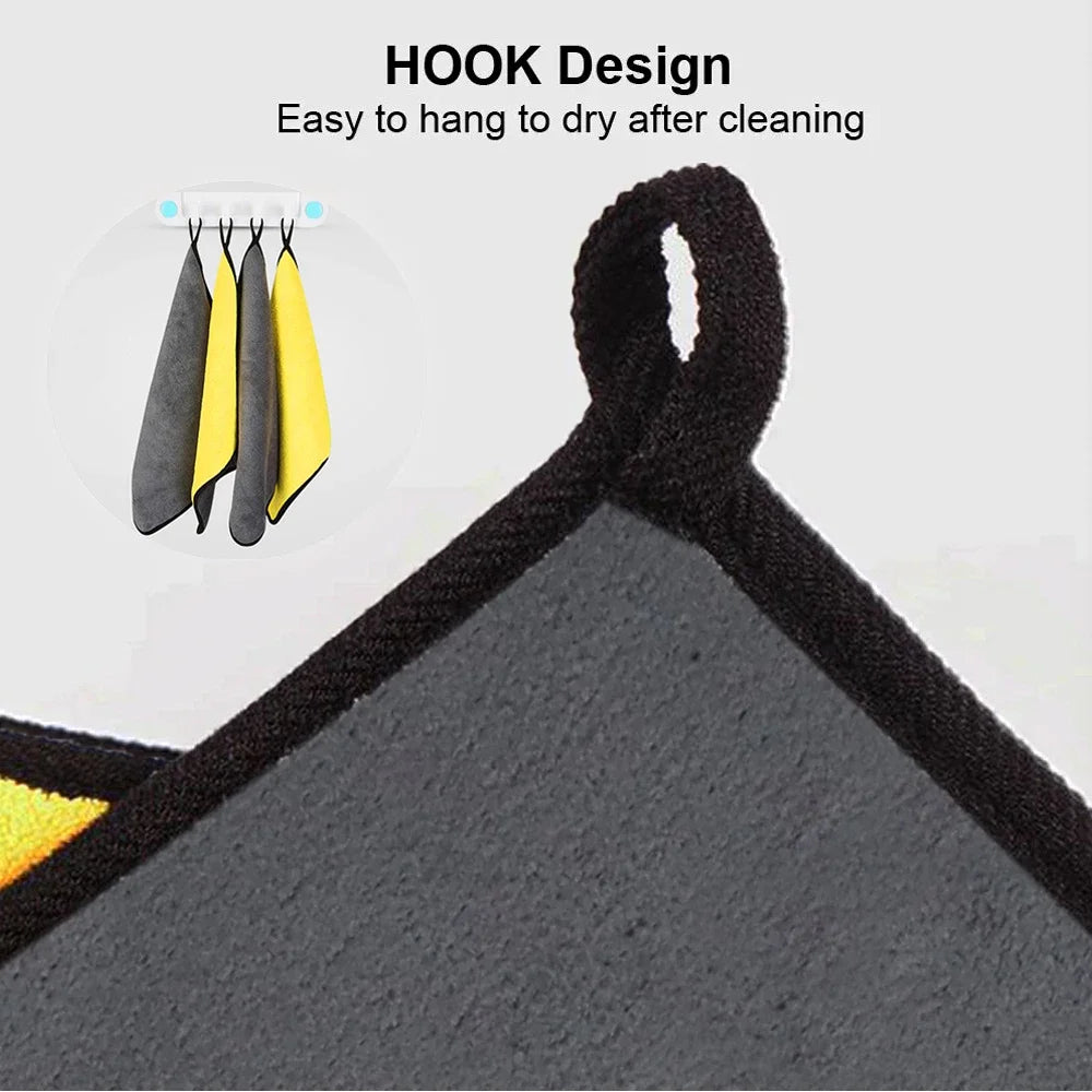 Clearcoat Microfibre Cleaning Cloths