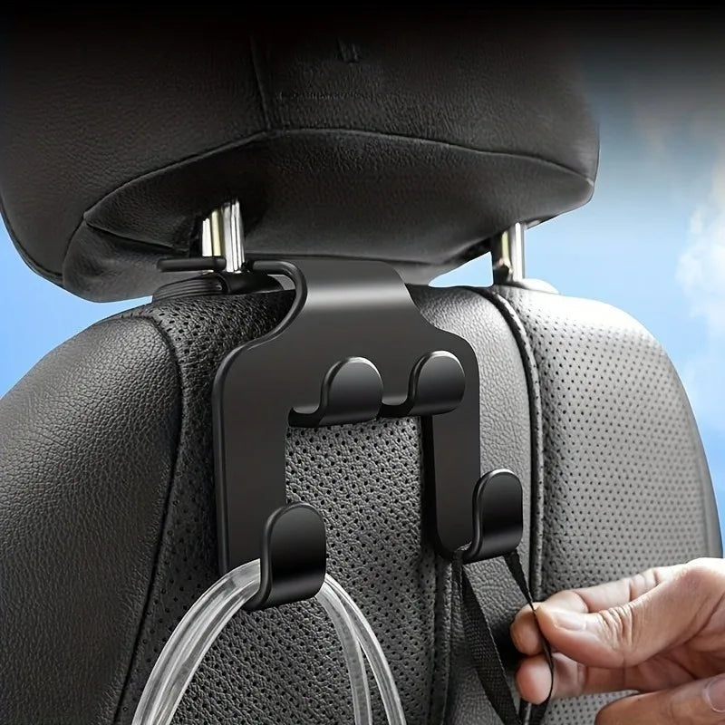 Universal Car Headrest Phone Holder and Storage Hook