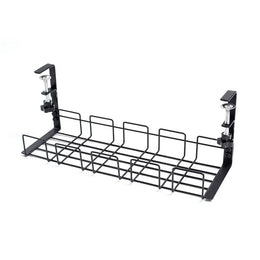DeskRail Clamp-On Cable Management Tray