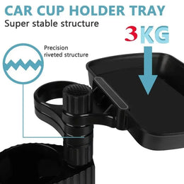 Sidecar Modular Car Cup Holder Tray