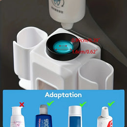 Toothbrush Holder and Dispenser