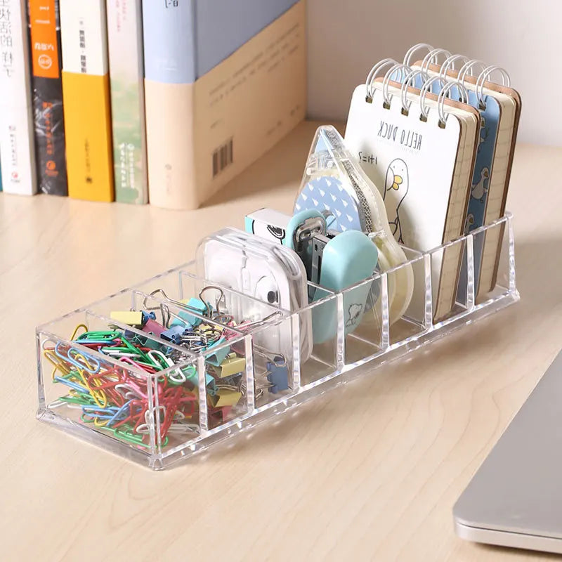Dustproof Cable Organizer Box Desktop Cord & Charger Storage Hub
