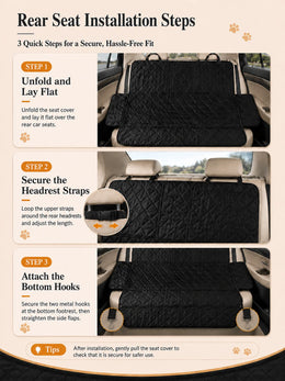 Waterproof Pet Car Seat Cover