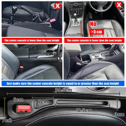 GapGuard Car Seat Filler Strips