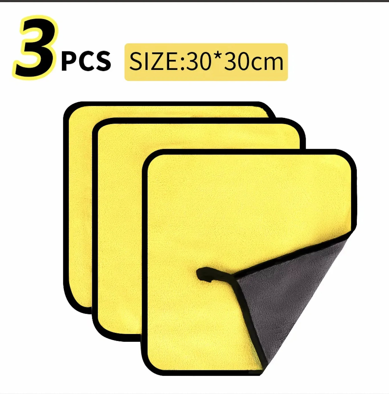 Clearcoat Microfibre Cleaning Cloths